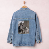 Albert Edelfelt - Jesus Washing Feet of Disciples Denim Jacket (Hangar)