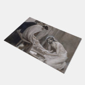 Albert Edelfelt - Jesus Washing Feet of Disciples Deurmat (Schuin)