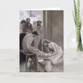 Albert Edelfelt - Jesus Washing Feet of Disciples Kaart (Voorkant)