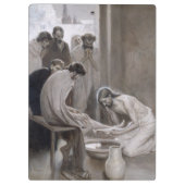 Albert Edelfelt - Jesus Washing Feet of Disciples Klembord (Achterkant)