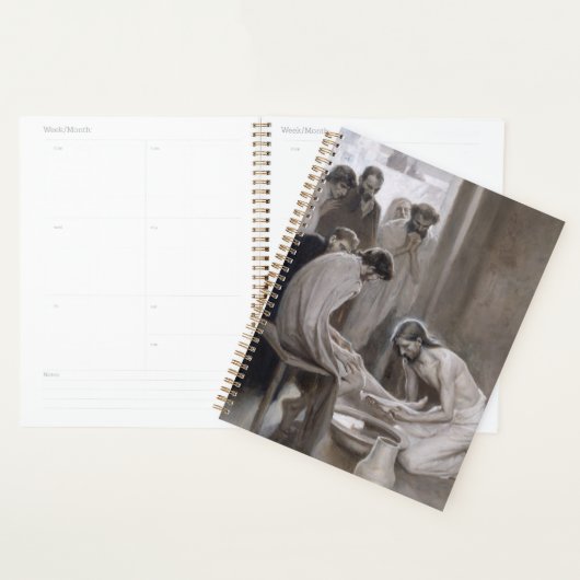 Albert Edelfelt - Jesus Washing Feet of Disciples Planner (Display)