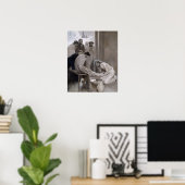 Albert Edelfelt - Jesus Washing Feet of Disciples Poster (Thuiskantoor)