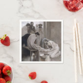 Albert Edelfelt - Jesus Washing Feet of Disciples Servet (Insitu)