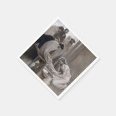 Albert Edelfelt - Jesus Washing Feet of Disciples Servet (Hoek)