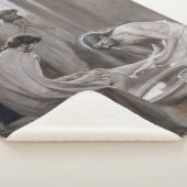 Albert Edelfelt - Jesus Washing Feet of Disciples Sherpa Deken (3/4)