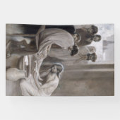 Albert Edelfelt - Jesus Washing Feet of Disciples Spandoek (Horizontaal)