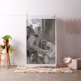 Albert Edelfelt - Jesus Washing Feet of Disciples Stof