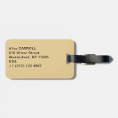 Albert Edelfelt - Kaukola Ridge op Sunset Bagagelabel (Achterkant horizontaal)