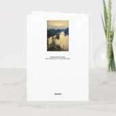 Albert Edelfelt - Kaukola Ridge op Sunset Kaart (Achterkant)