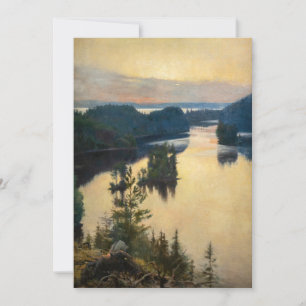 Albert Edelfelt - Kaukola Ridge op Sunset Kaart