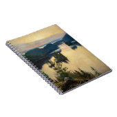 Albert Edelfelt - Kaukola Ridge op Sunset Notitieboek (Rechterzijde)