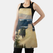 Albert Edelfelt - Kaukola Ridge op Sunset Schort (Insitu)