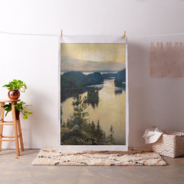 Albert Edelfelt - Kaukola Ridge op Sunset Stof