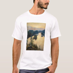Albert Edelfelt - Kaukola Ridge op Sunset T-shirt