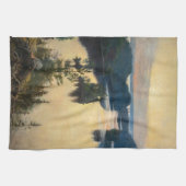 Albert Edelfelt - Kaukola Ridge op Sunset Theedoek (Horizontaal)