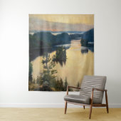 Albert Edelfelt - Kaukola Ridge op Sunset Wandkleed (In situ)