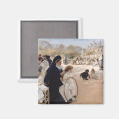 Albert Edelfelt - Luxemburgse tuinen, Parijs Magneet (Voorkant / Achterkant)