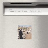 Albert Edelfelt - Luxemburgse tuinen, Parijs Magneet (Insitu (Vaatwasser))