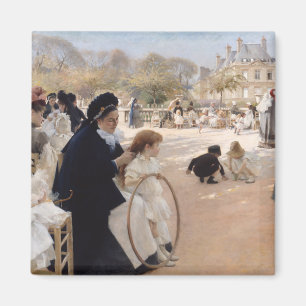 Albert Edelfelt - Luxemburgse tuinen, Parijs Magneet
