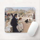 Albert Edelfelt - Luxemburgse tuinen, Parijs Muismat (Met muis)