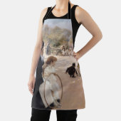 Albert Edelfelt - Luxemburgse tuinen, Parijs Schort (Insitu)