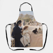 Albert Edelfelt - Luxemburgse tuinen, Parijs Schort (Voorkant)