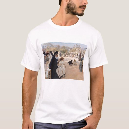 Albert Edelfelt - Luxemburgse tuinen, Parijs T-shirt (Voorkant)