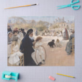 Albert Edelfelt - Luxemburgse tuinen, Parijs Tissuepapier (Craft)