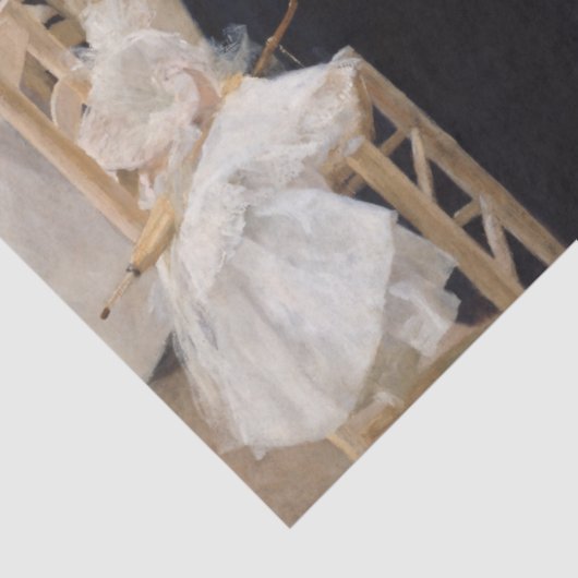 Albert Edelfelt - Luxemburgse tuinen, Parijs Tissuepapier (Detail)