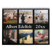 Albert Edelfelt Masterstuks Selection Kalender (Hoes)