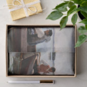 Albert Edelfelt - Naar het kerstfeest Tissuepapier (Geschenk)