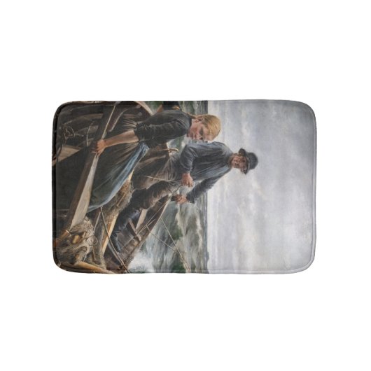 Albert Edelfelt - Op Zee Badmat (Voorkant)