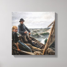 Albert Edelfelt - Op zee