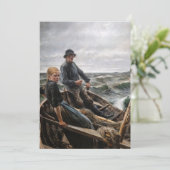 Albert Edelfelt - Op Zee Kaart (Staand voorkant)