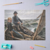 Albert Edelfelt - Op Zee Tissuepapier (Craft)