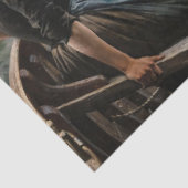 Albert Edelfelt - Op Zee Tissuepapier (Detail)