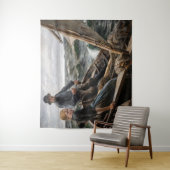 Albert Edelfelt - Op Zee Wandkleed (In situ)