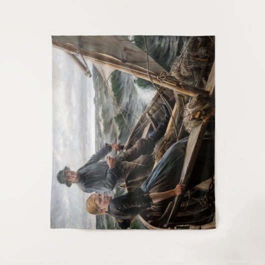 Albert Edelfelt - Op Zee Wandkleed (Voorkant)