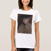 Albert Edelfelt - Portret van een jonge vrouw T-shirt (Voorkant)