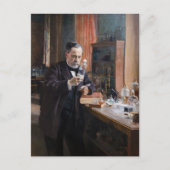 Albert Edelfelt - Portret van Louis Pasteur Briefkaart (Voorkant)