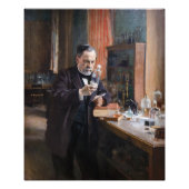 Albert Edelfelt - Portret van Louis Pasteur Foto Afdruk (Voorkant)