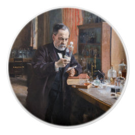 Albert Edelfelt - Portret van Louis Pasteur Keramische Knop