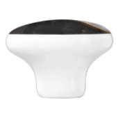 Albert Edelfelt - Portret van Louis Pasteur Keramische Knop (Zijkant)