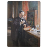 Albert Edelfelt - Portret van Louis Pasteur Klembord (Achterkant)