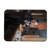 Albert Edelfelt - Portret van Louis Pasteur Magneet (Horizontaal)