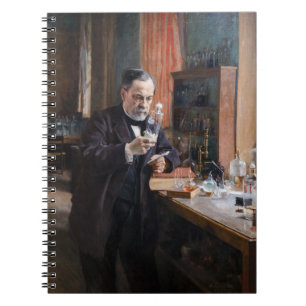 Albert Edelfelt - Portret van Louis Pasteur Notitieboek