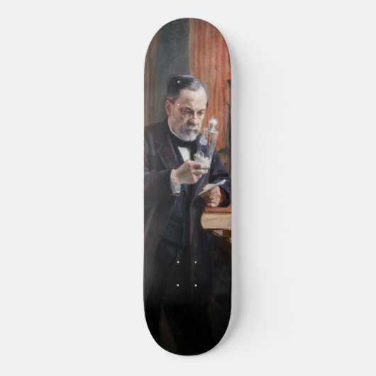 Albert Edelfelt - Portret van Louis Pasteur Persoonlijk Skateboard (Voorkant)