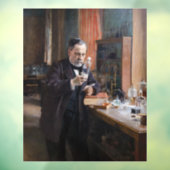 Albert Edelfelt - Portret van Louis Pasteur Raamsticker (Vel 3)