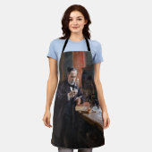 Albert Edelfelt - Portret van Louis Pasteur Schort (Gedragen)