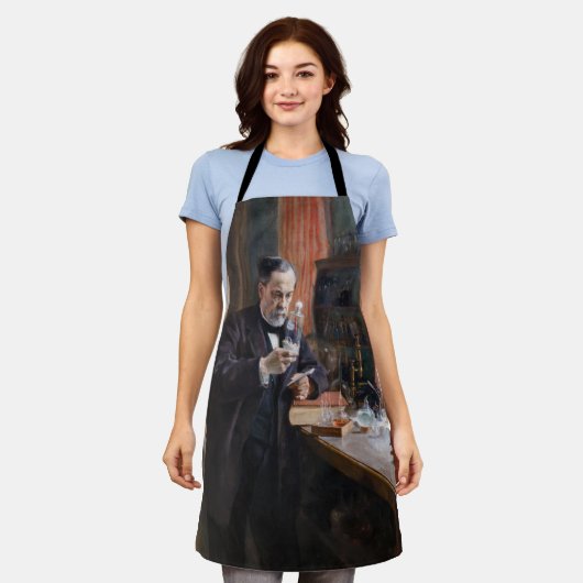 Albert Edelfelt - Portret van Louis Pasteur Schort (Gedragen)